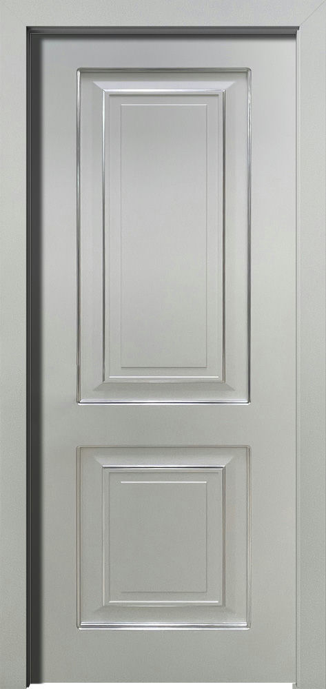 Эмаль с фрезеровкой с серебрением Ral 9003 Toulon PF 2